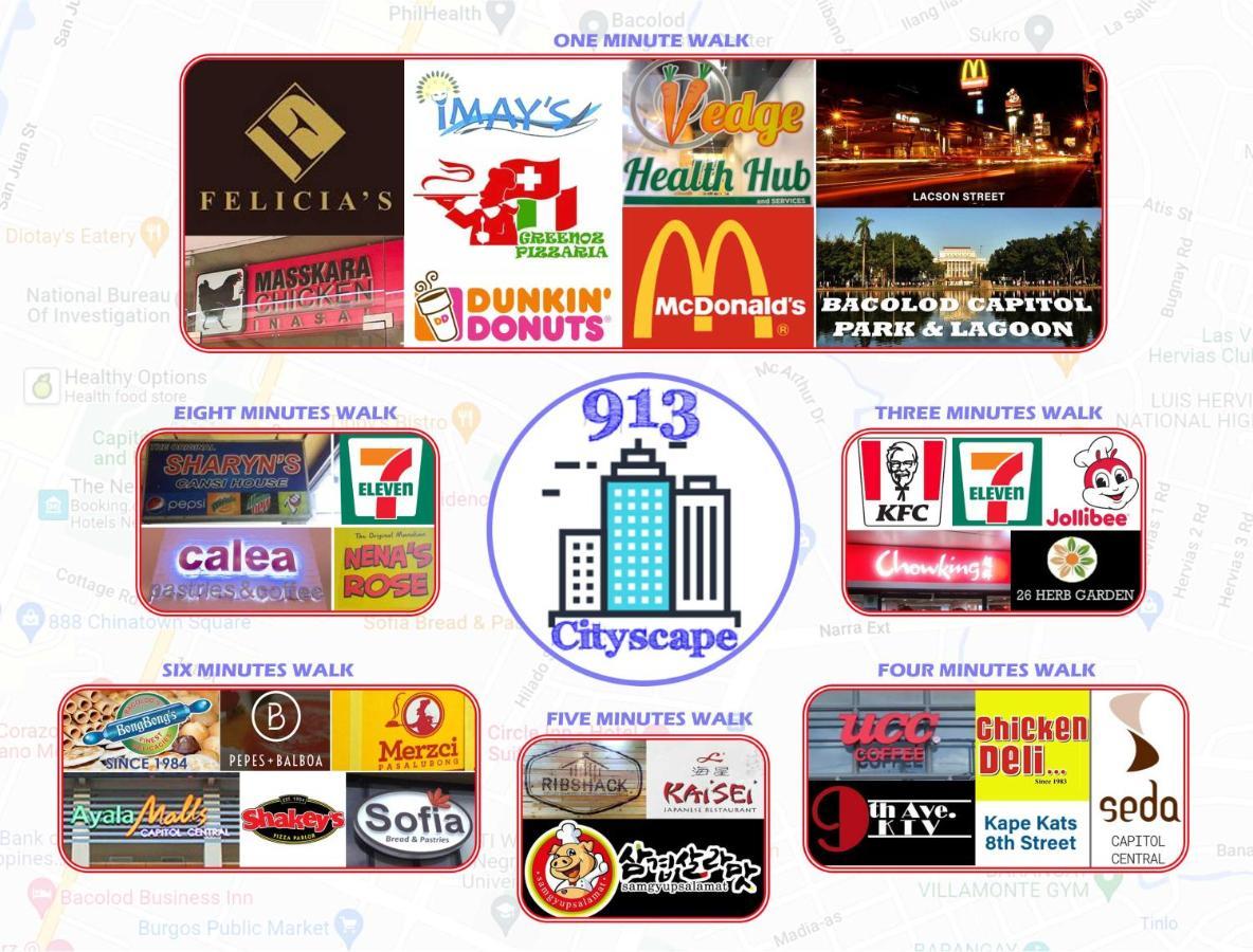 913Cityscape Located At City Center Bacolod Extérieur photo